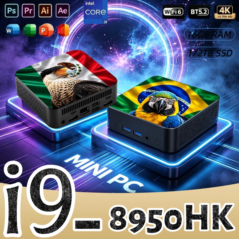 Pc Gaming Portable - Mini PC Core i9-8950HK 16GB RAM