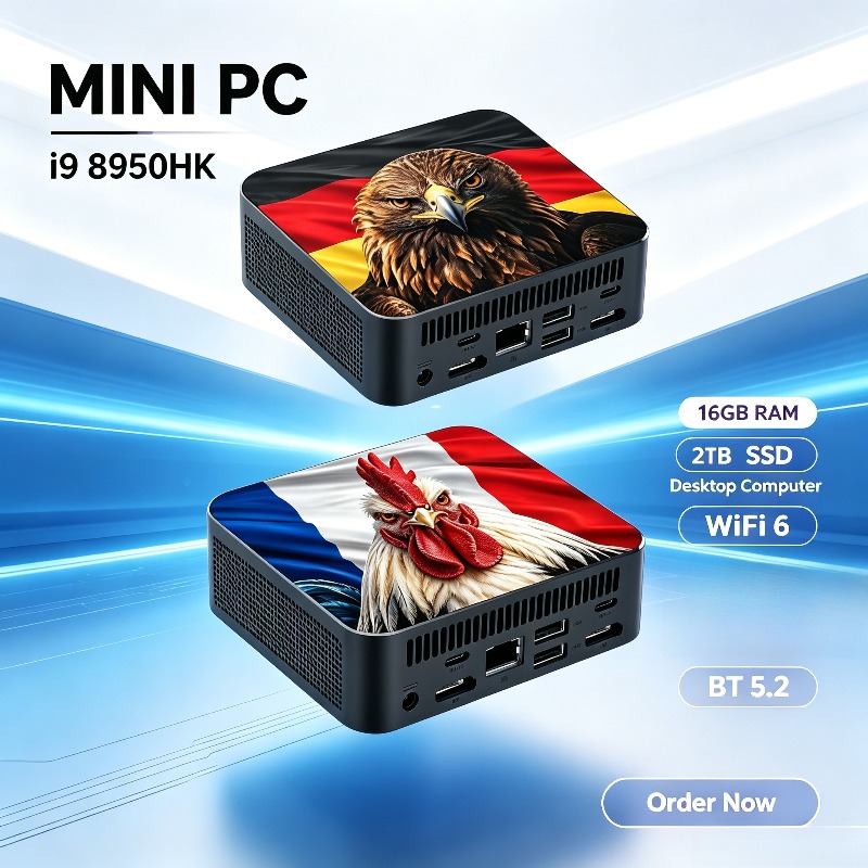 Pc Gaming Portable - Intel i9 8950HK 2026 Mini Desktop