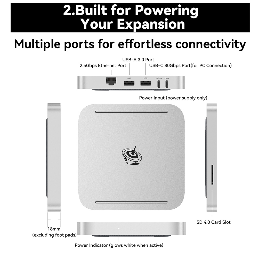 Beelink Mate SE-A Docking Stat - Pc Gaming Gigabyte recension och pris