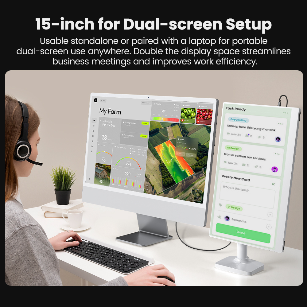 UPERFECT 15.6 Inch Portable Mo - Pc Gaming Gigabyte recension och pris