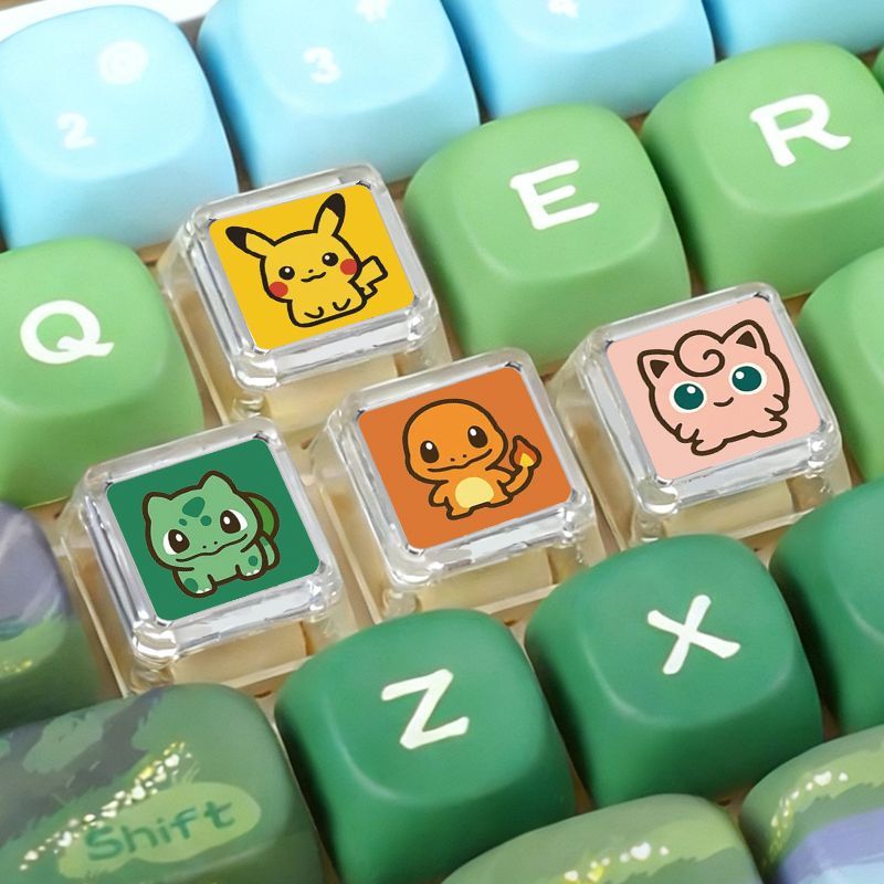 Pokémon Cross Axle Mechanical  - Custom Keycaps recension och pris