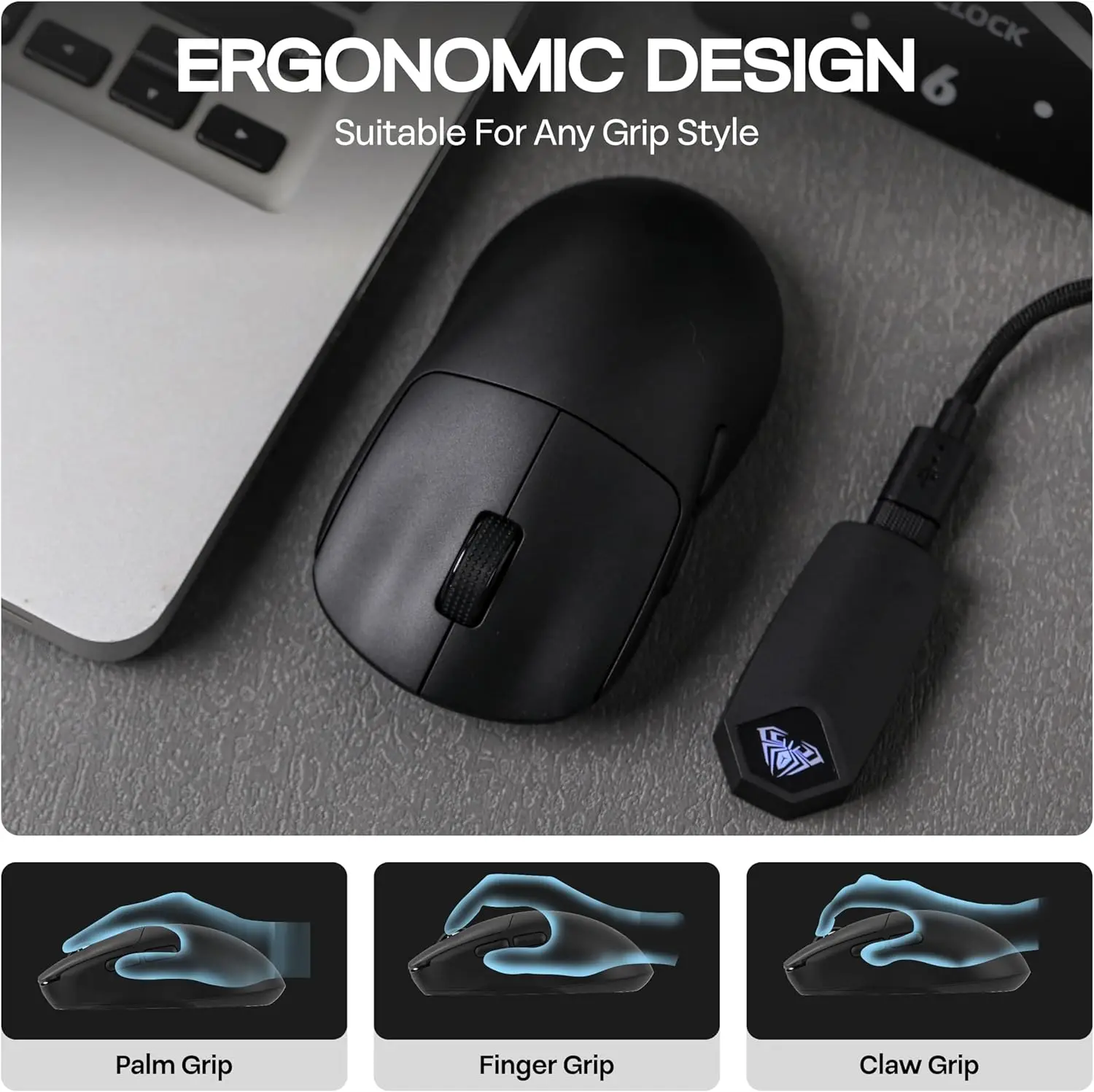 AULA SC800 Gaming Mouse USB-C  - Pc Gaming Gigabyte recension och pris