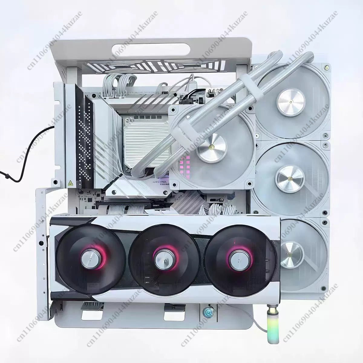 Open Frame Computer Case, Supp - Gpu Vertical Mount recension och pris
