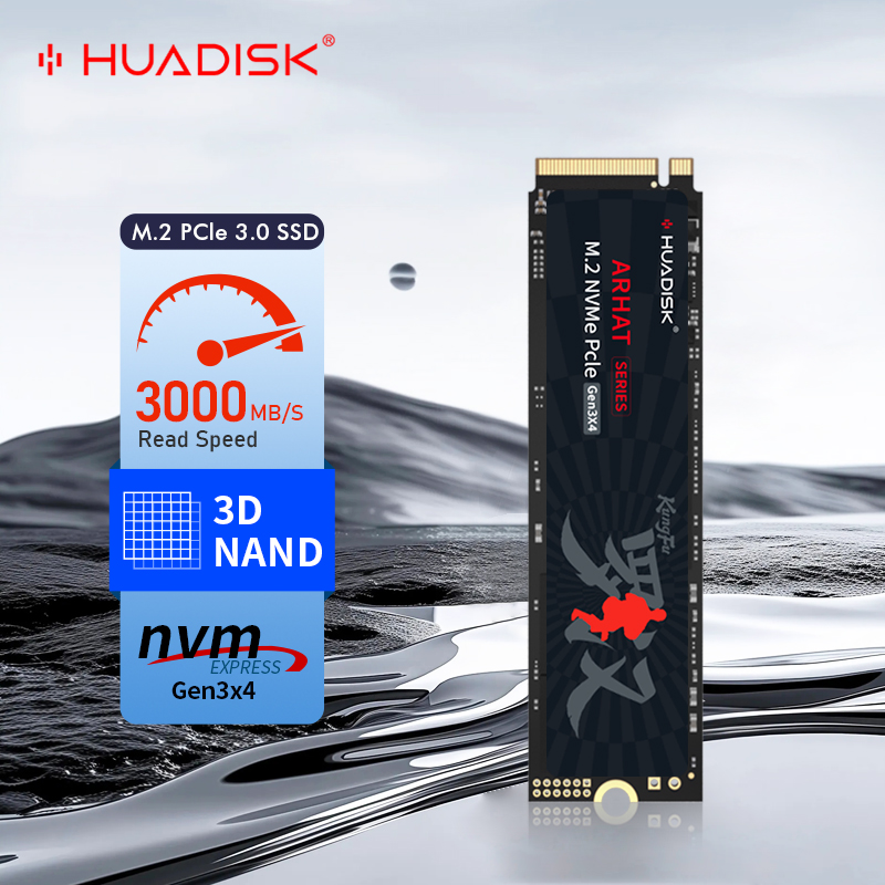 Huadisk SSD NVMe M2 1TB 512GB  - Pc Gaming Gigabyte recension och pris