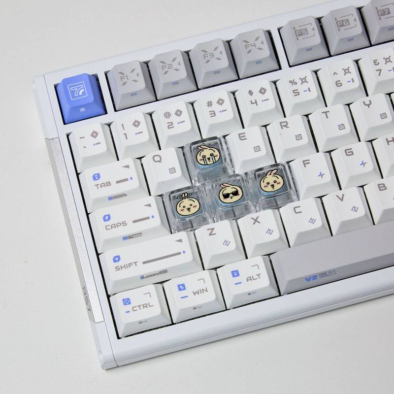 Chiikawa 4 Pcs Handmade Transp - Custom Keycaps recension och pris