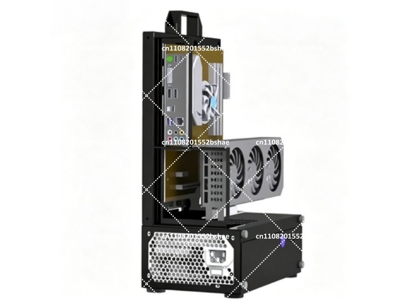 Open Air ATX/MATX PC Chassis F - Gpu Vertical Mount recension och pris