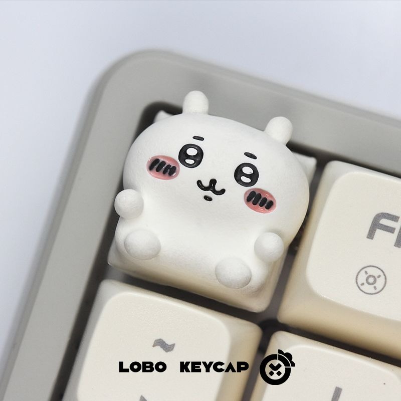 Chiikawaed Cute Anime Mechanic - Custom Keycaps recension och pris