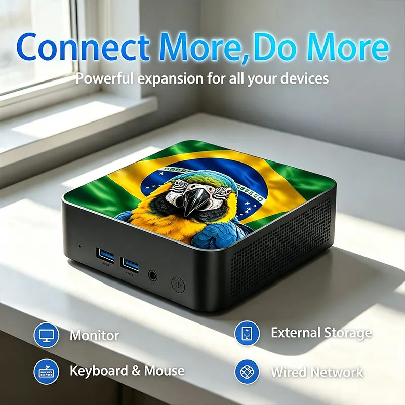 New Arrival Mexico Brazil Flag - Pc Gaming Portable recension och pris