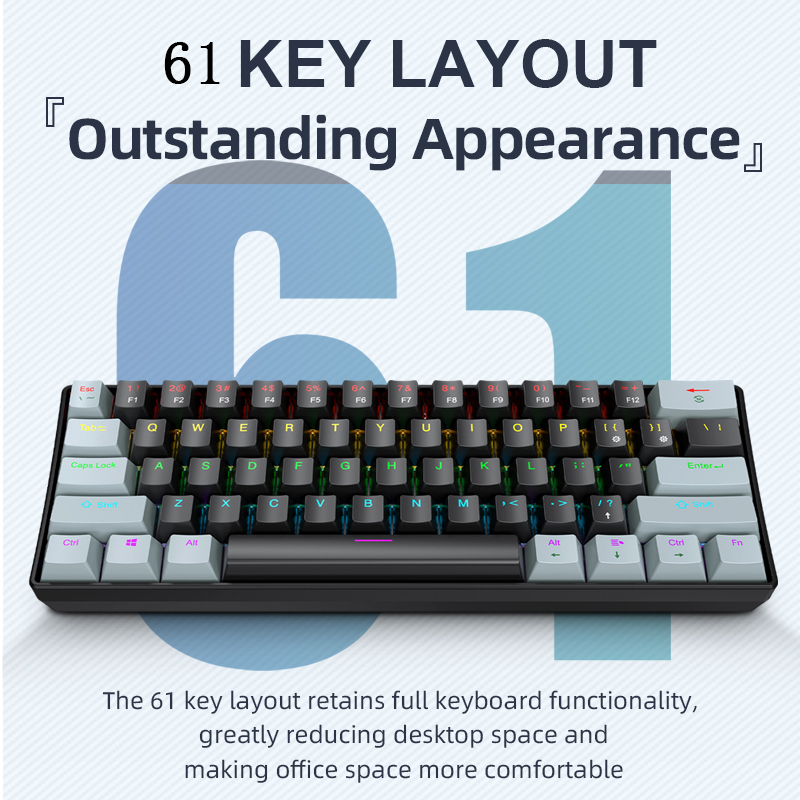 K61 Wired Mechanical Gaming Ke - Pc Gaming Gigabyte recension och pris