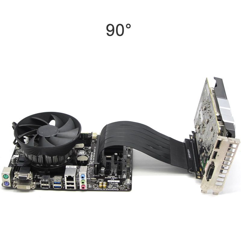 PCIe Riser Cable Graphics Card - Gpu Vertical Mount recension och pris