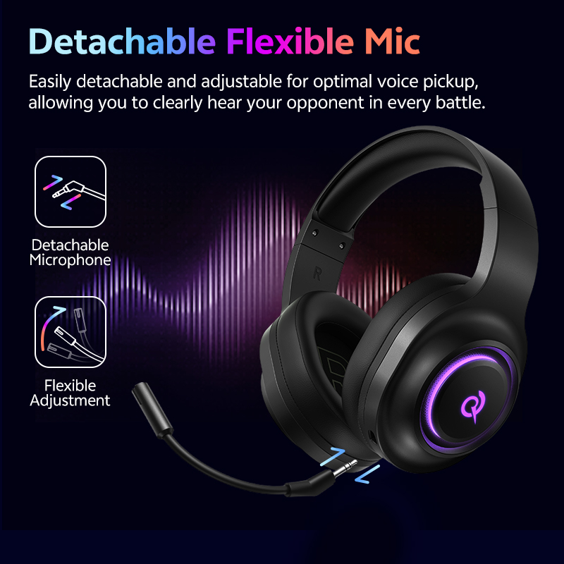 QCY Heroad V200 Gaming Headset - Pc Gaming Gigabyte recension och pris