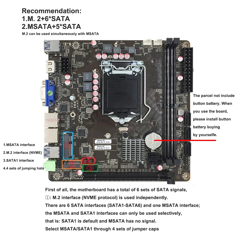 B365 Mini-ITX Motherboard LGA  - Pc Gaming Intel Core I7 recension och pris