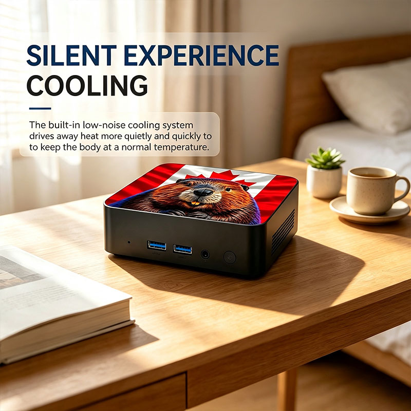 New 2026Canada Flag Ultra Mini - Pc Gaming Portable recension och pris