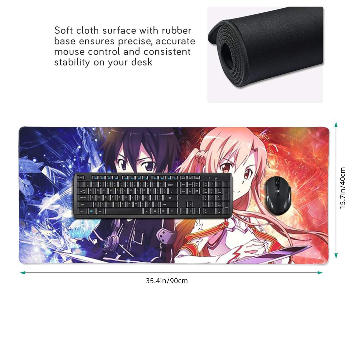 Large Mouse Pad Sword Art Onli - Pc Gaming Online recension och pris