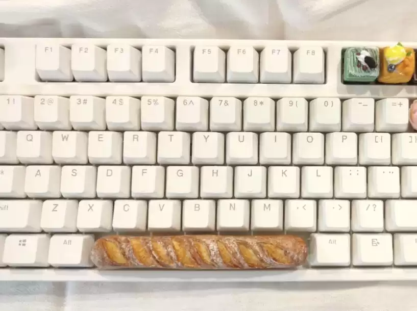 Baguette Food Artisan Spacebar - Custom Keycaps recension och pris