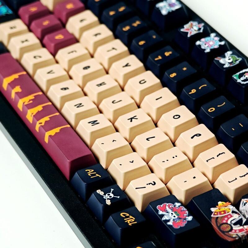 BANDAI One Piece Monkey D. Luf - Custom Keycaps recension och pris