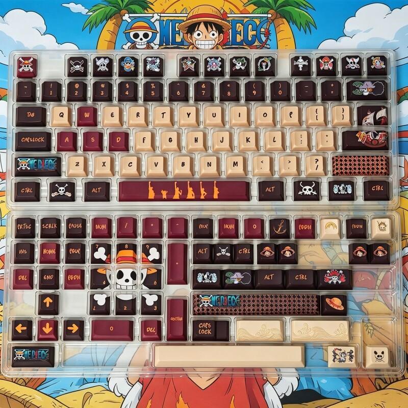 BANDAI One Piece Monkey D. Luf - Custom Keycaps recension och pris