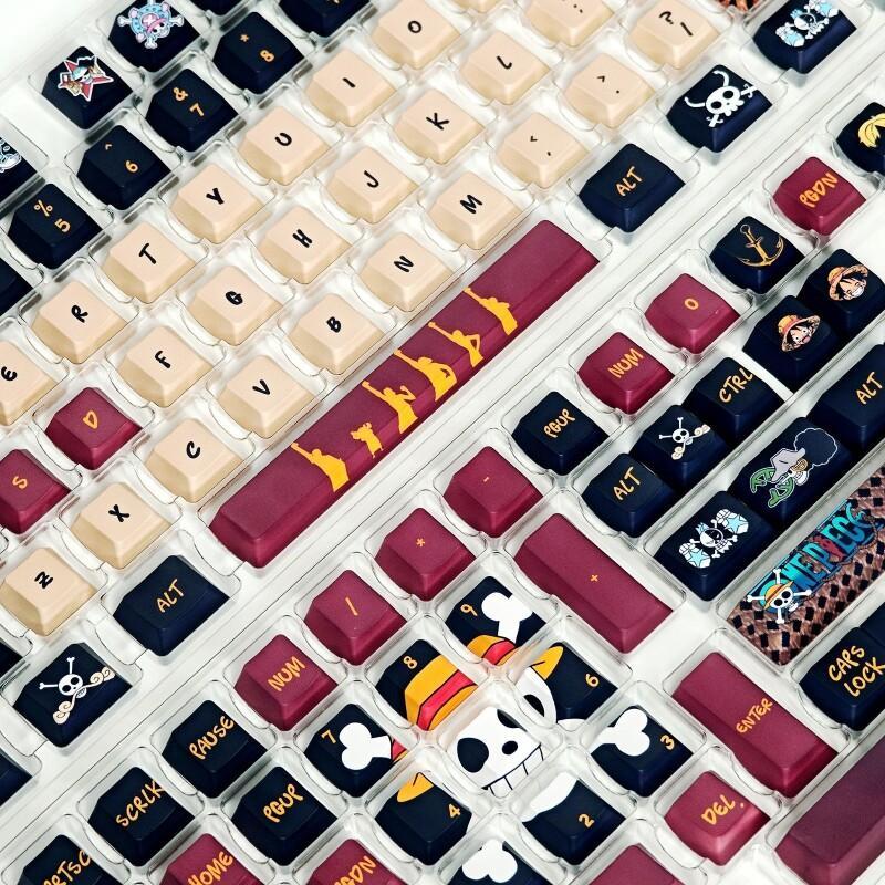 BANDAI One Piece Monkey D. Luf - Custom Keycaps recension och pris