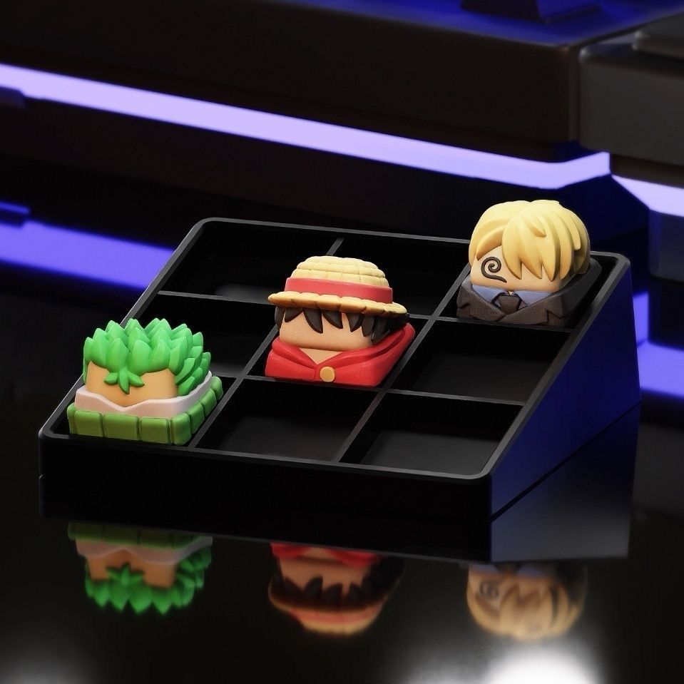 New Kawaii ONE PIECE Luffy Key - Custom Keycaps recension och pris